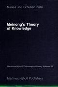 Meinong's Theory of Knowledge