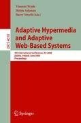 Adaptive Hypermedia and Adaptive Web-Based Systems