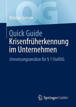 Quick Guide Krisenfrüherkennung im Unternehmen