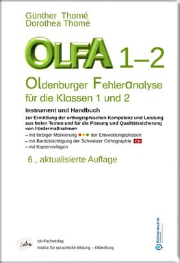 OLFA 1-2: Oldenburger Fehleranalyse für die Klassen 1 und 2