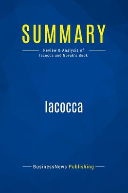 Summary: Iacocca