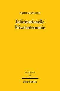 Informationelle Privatautonomie