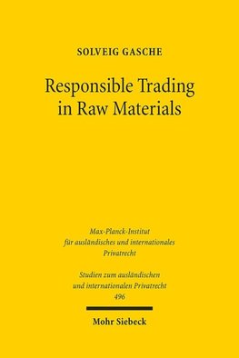 Responsible Trading in Raw Materials