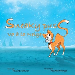 Sneaky Puss Goes to the Snow (French Edition)