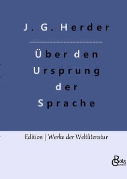 Abhandlung über den Ursprung der Sprache