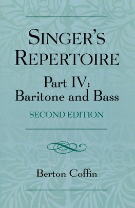 Singer's Repertoire, Part IV