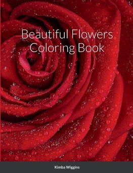 Beautiful Flowers Coloring Book