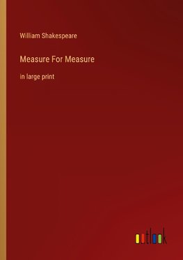 Measure For Measure