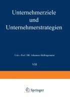 Unternehmerziele und Unternehmerstrategien