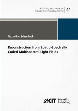 Reconstruction from Spatio-Spectrally Coded Multispectral Light Fields