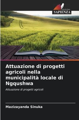 Attuazione di progetti agricoli nella municipalità locale di Ngqushwa