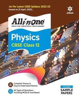 CBSE All In One Physics Class 12 2022-23 Edition (As per latest CBSE Syllabus issued on 21 April 2022)