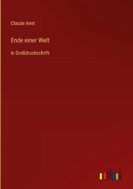 Ende einer Welt