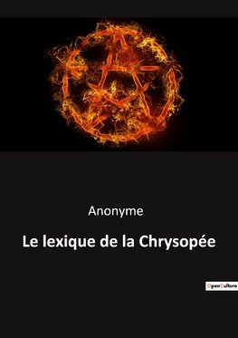 Le lexique de la Chrysopée