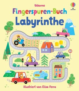 Fingerspuren-Buch: Labyrinthe