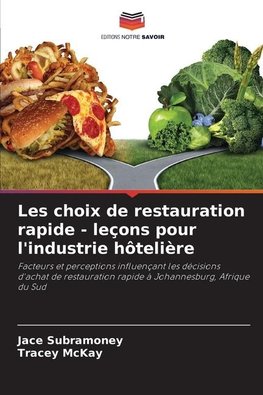 Les choix de restauration rapide - leçons pour l'industrie hôtelière