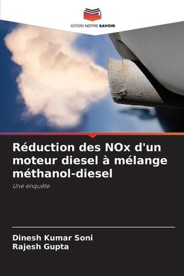 Réduction des NOx d'un moteur diesel à mélange méthanol-diesel