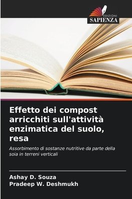 Effetto dei compost arricchiti sull'attività enzimatica del suolo, resa