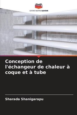 Conception de l'échangeur de chaleur à coque et à tube