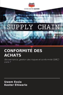 CONFORMITÉ DES ACHATS