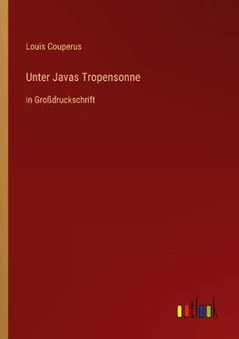 Unter Javas Tropensonne