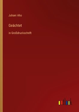 Geächtet