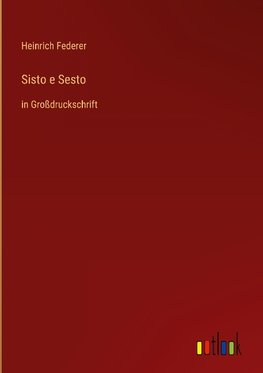 Sisto e Sesto