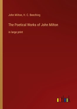 The Poetical Works of John Milton