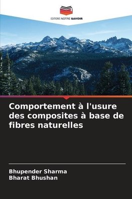 Comportement à l'usure des composites à base de fibres naturelles