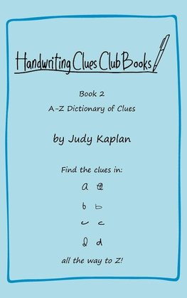 Handwriting Clues Club - Book 2