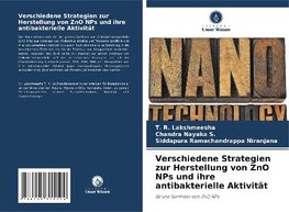 Verschiedene Strategien zur Herstellung von ZnO NPs und ihre antibakterielle Aktivität