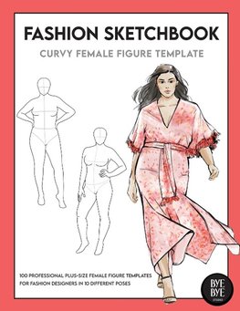 Curvy Female Fashion Figure Template