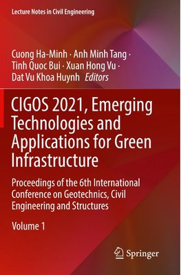 CIGOS 2021, Emerging Technologies and Applications for Green Infrastructure