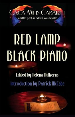 Red Lamp Black PIano