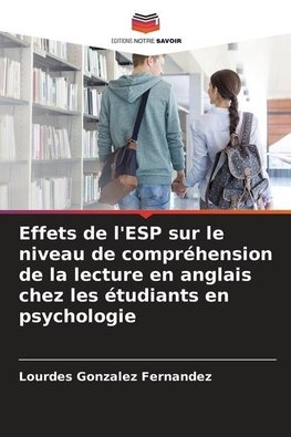 Effets de l'ESP sur le niveau de compréhension de la lecture en anglais chez les étudiants en psychologie