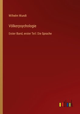 Völkerpsychologie