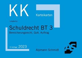 Karteikarten Schuldrecht BT 3