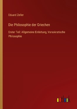 Die Philosophie der Griechen