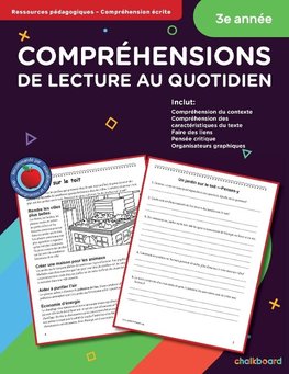 Comprehension de Lecture au Quotidien 3