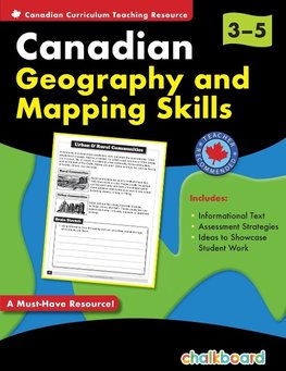 Canadian Geography And Mapping Skills Grades 3-5