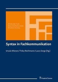 Syntax in Fachkommunikation