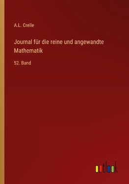 Journal für die reine und angewandte Mathematik