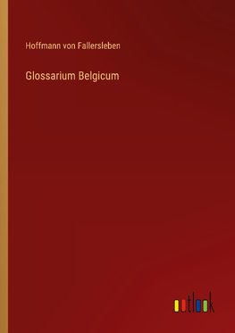 Glossarium Belgicum