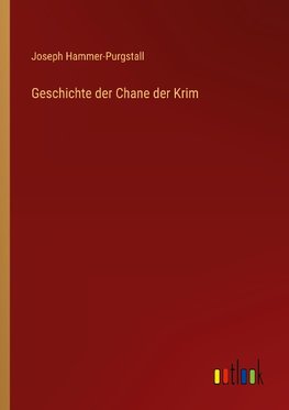 Geschichte der Chane der Krim