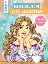 Malbuch für Mädchen Beauty & Style