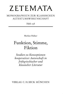 Funktion, Stimme, Fiktion