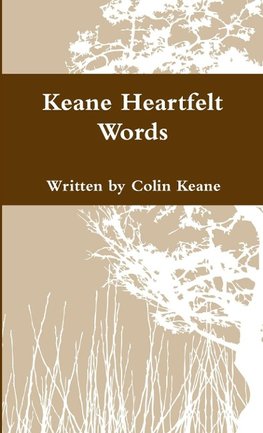 Keane Heartfelt Words - Pocketbook