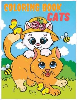 Cats Coloring Book for Kids