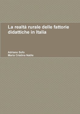 La realtà rurale delle fattorie didattiche in Italia