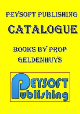 Peysoft Publishing Catalogue